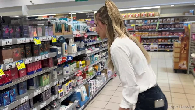Preview of OnlyFans Hope Heaven Supermarket Customer Gets More Than He Came For XXX